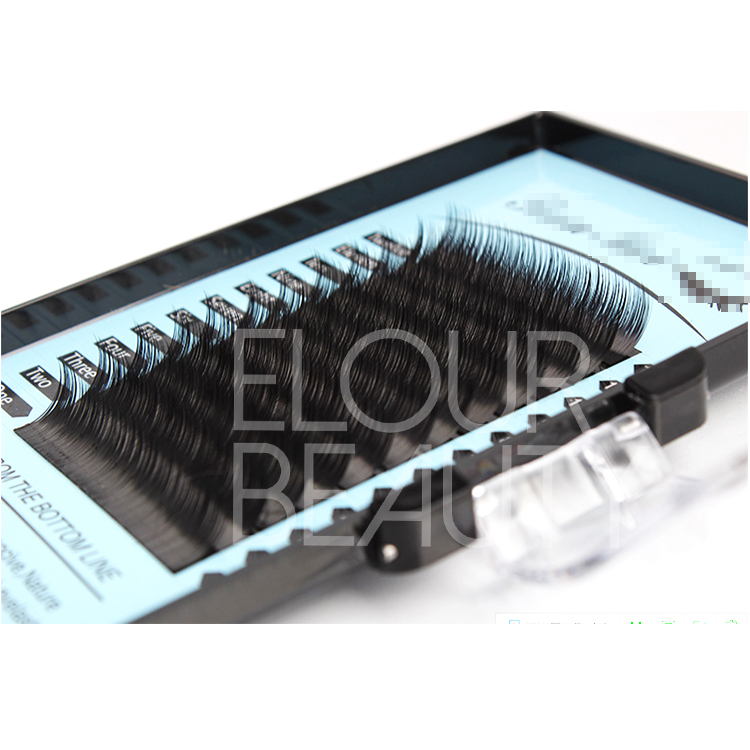 Wholesale low price volume eyelash extensions natural looking ES43